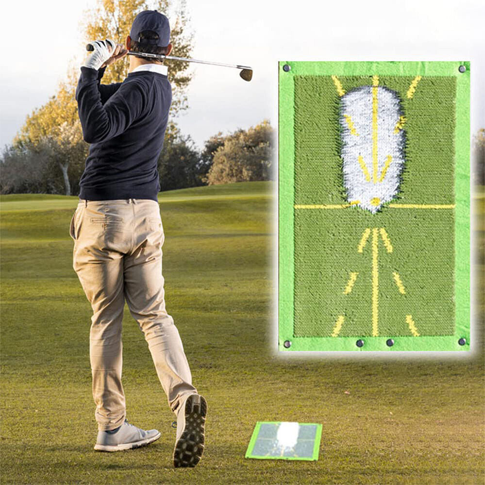 Golf Aid for Swing Detection Batting Game Practice Training Golf Training Mat