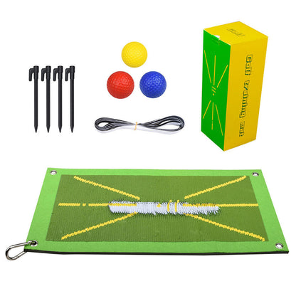 Golf Aid for Swing Detection Batting Game Practice Training Golf Training Mat