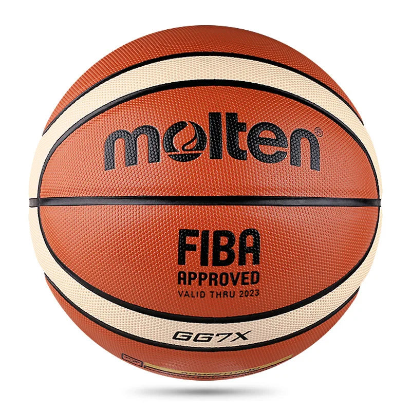 GG7X Basketball PU Leather for Adult Teenager Children Outdoor Indoor Match Training FIBA Approved