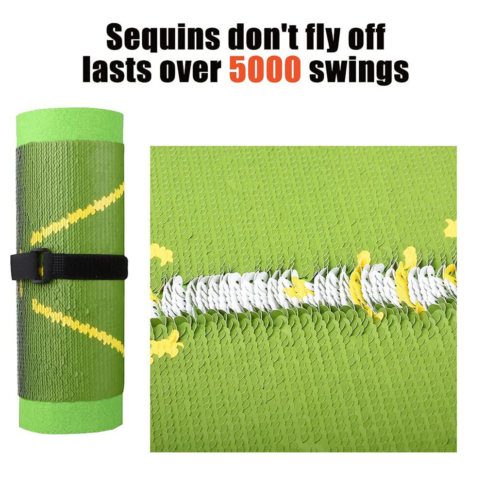 Golf Aid for Swing Detection Batting Game Practice Training Golf Training Mat