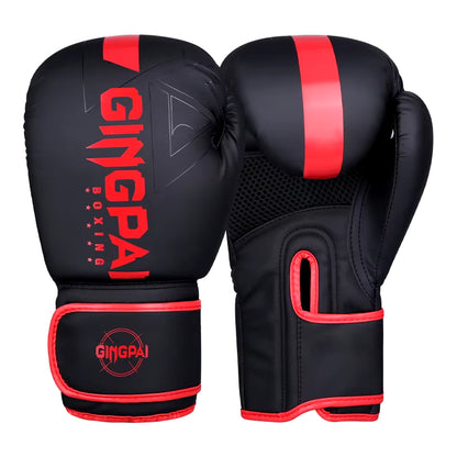 Professional 6/8/10/12/14Oz Boxing Gloves PU Muay Thai MMA Profession Kickboxing Adults Sandbag Training Gloves Equipment