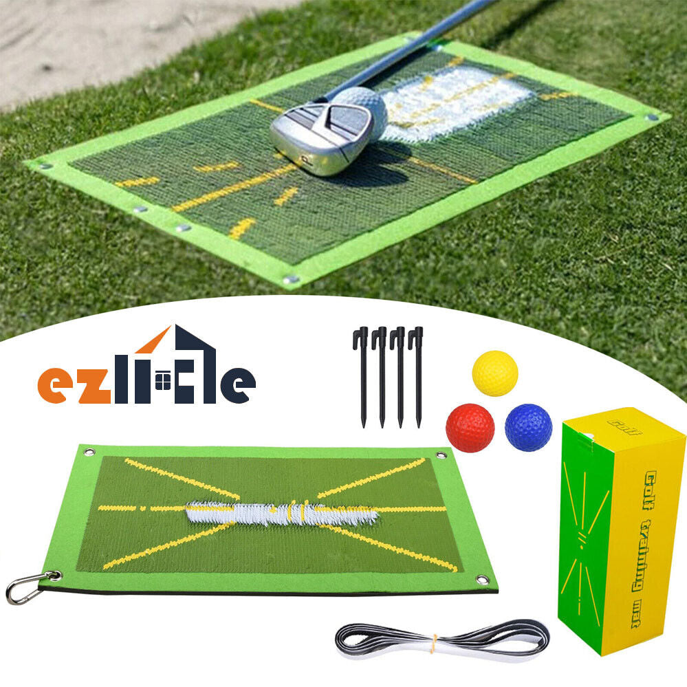 Golf Aid for Swing Detection Batting Game Practice Training Golf Training Mat